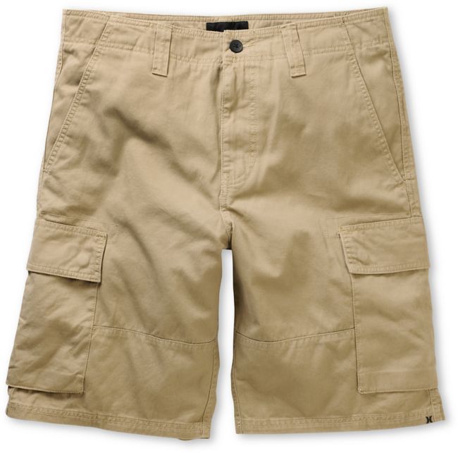 Hurley Commander Khaki Cargo Shorts