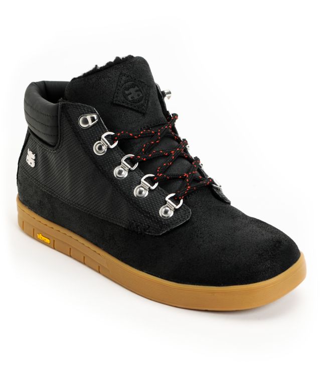 Ipath Trenchtown Vibram Black Suede Boot