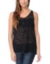 Volcom Not So Classic Black Lace Tank Top