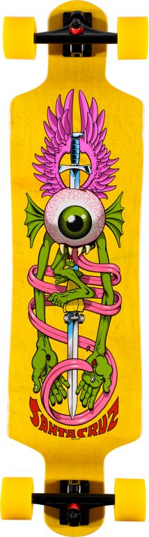 Santa Cruz Flying Eye 40 Drop Down Longboard Complete