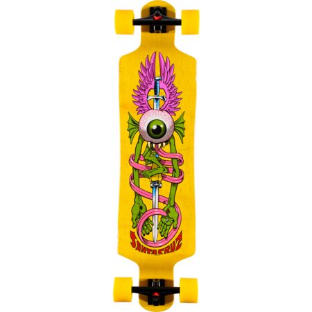 Santa Cruz Flying Eye 40 Drop Down Longboard Complete