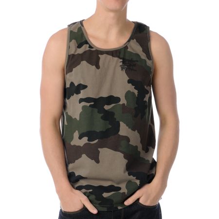 Altamont About Time Camo Tank Top