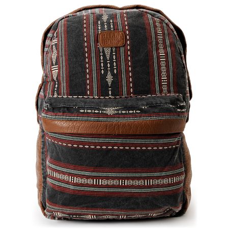 Billabong Take Me With You Brown Tribal Print Backpack