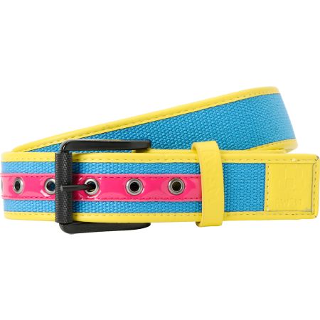 AWSM Disco Blue & Yellow Combo Belt