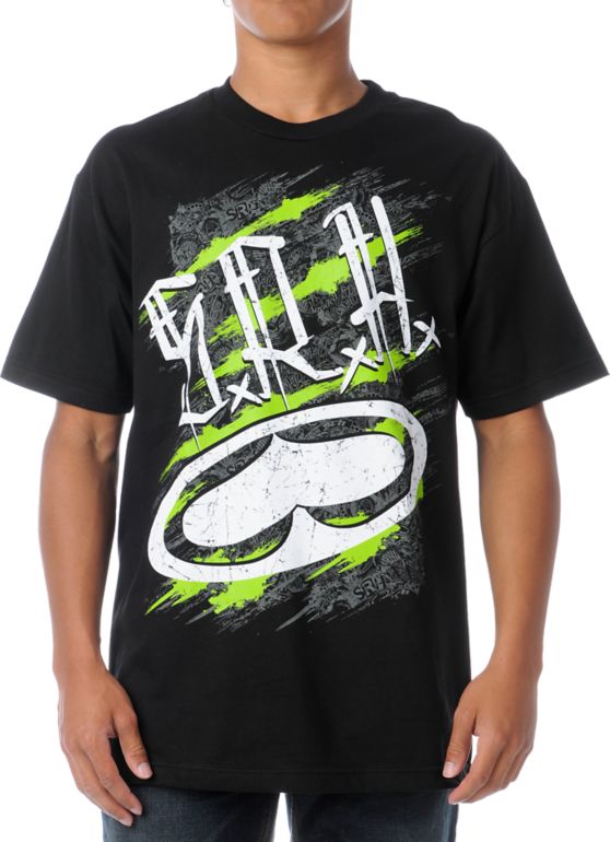 SRH Spade Reality Black Tee Shirt