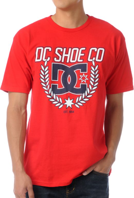 DC Shield Red Tee Shirt