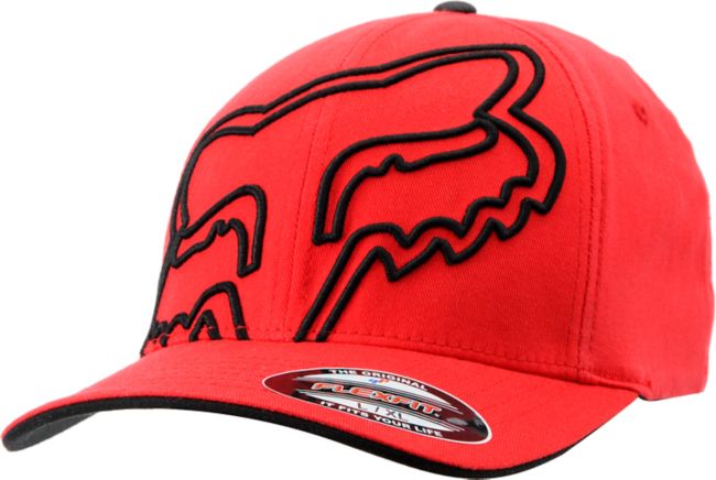 Fox Everywhere Red Flexfit Hat