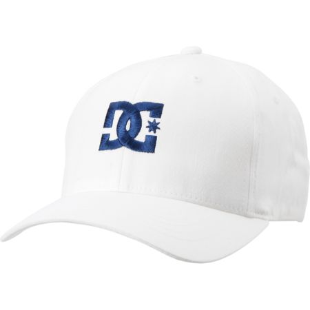 DC Cap Star White Flexfit Hat