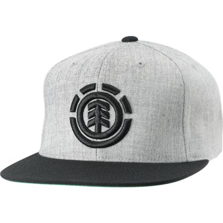 Element Knutsen Heather Grey Snapback Hat
