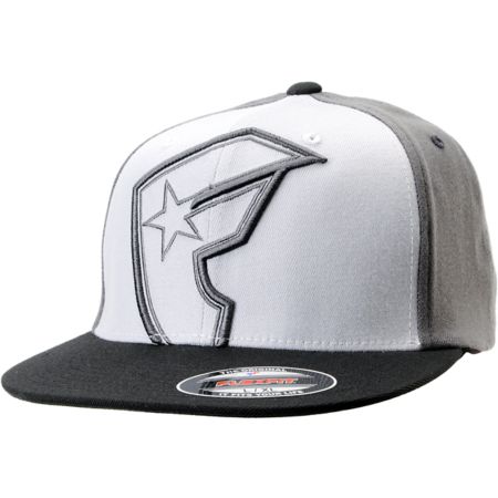 Famous Stars & Straps Giant Hollow BOH Charcoal Flexfit Hat