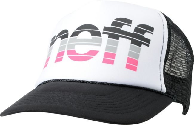 Neff Girls Chop Black Snapback Trucker Hat