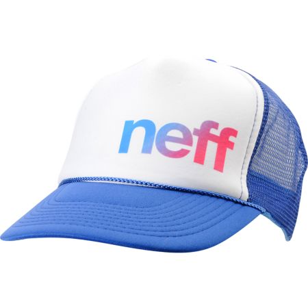 Neff Girls Fusion Blue Trucker Hat