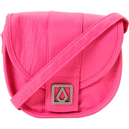 Volcom Girls Candy Shop Fuchsia Pink Crossbody Purse