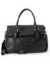 Volcom Girls Furballz Satchel Black Purse