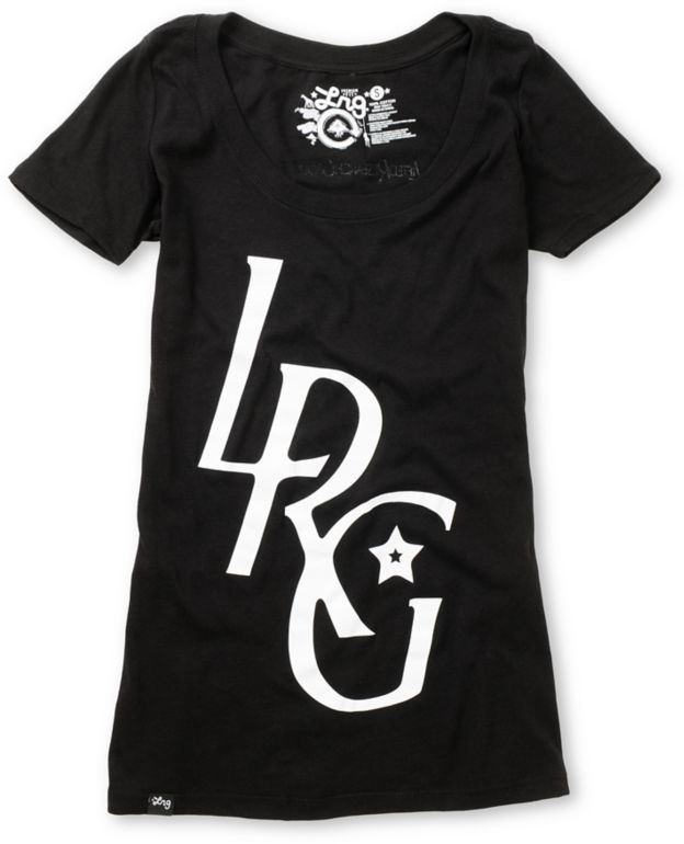 LRG Girls Sicker Than Most Black Tee Shirt