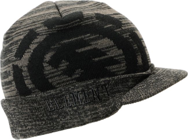 Element Arapahoe Charcoal Grey Visor Beanie