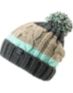 DC Girls Elm Grey & Teal 2013 Pom Beanie