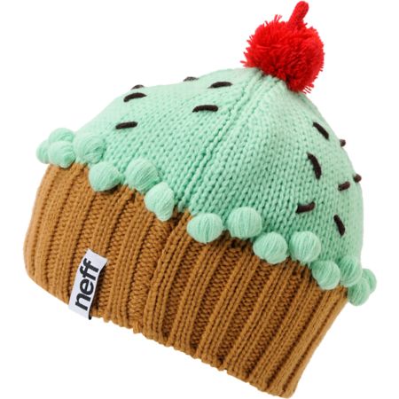 Neff Mint Cupcake Beanie