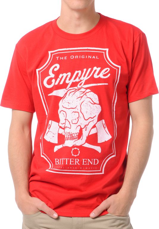 Empyre Bitter End Red Tee Shirt