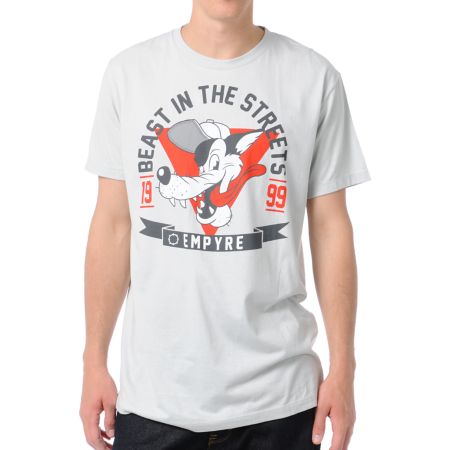 Empyre Street Beast Silver Tee Shirt
