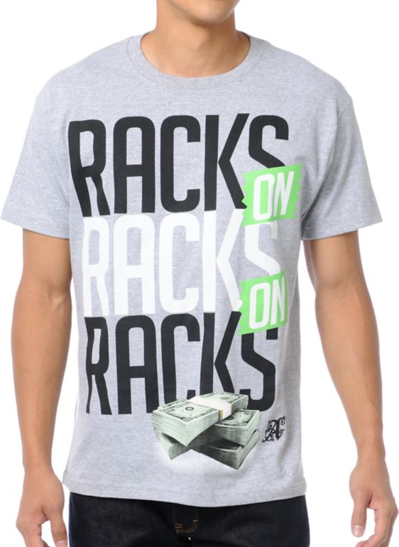 A-Lab Racks Heather Grey Tee Shirt