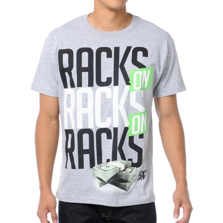 A-Lab Racks Heather Grey Tee Shirt