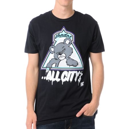 A-Lab All City Black Tee Shirt