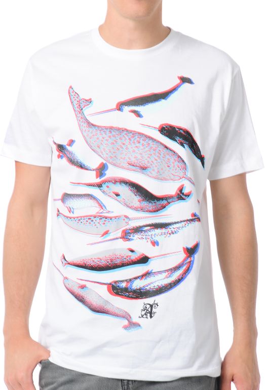 A-Lab 3D Nar White Tee Shirt