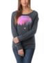Glamour Kills Final Frontier Grey Raglan Pullover Sweatshirt