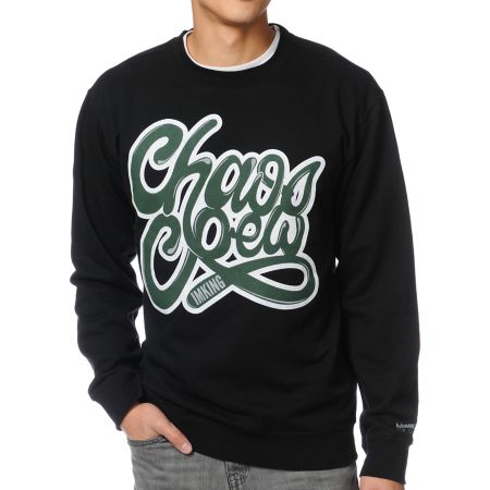 IMKing Squad Crew Black Crew Neck Sweatshirt