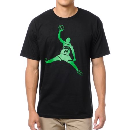 Casual Industrees Reign Man Black Tee Shirt