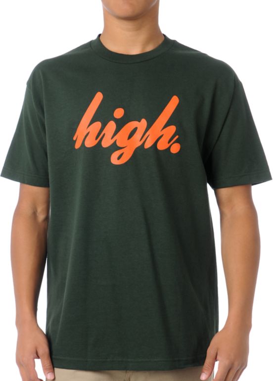 Odd Future Domo High Forest Green Tee Shirt