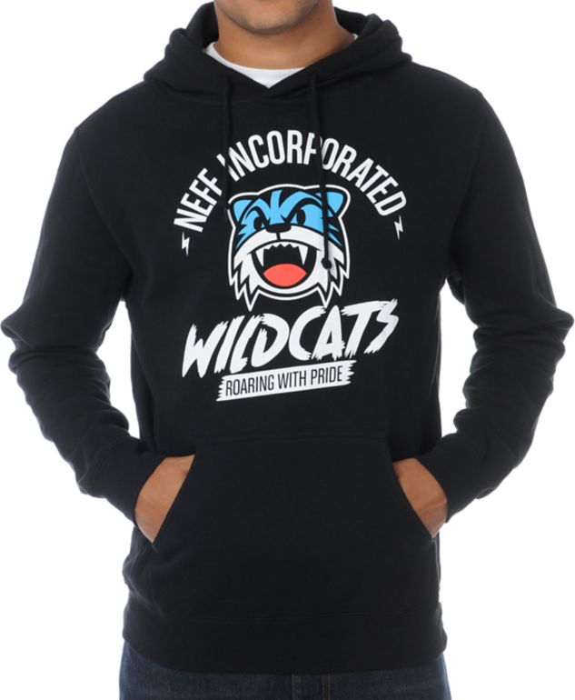 Neff Wildcats Black Pullover Hoodie