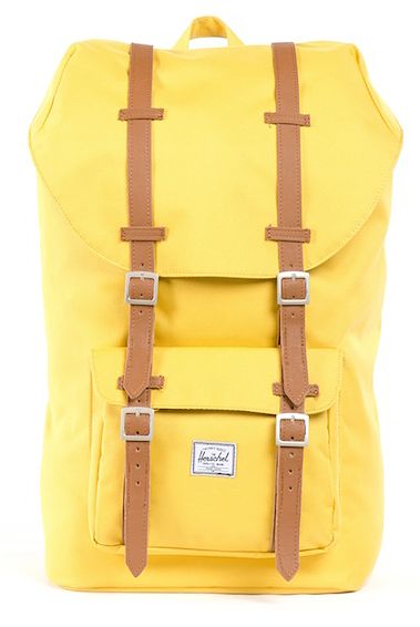Herschel Supply Little America Medium Yellow Backpack