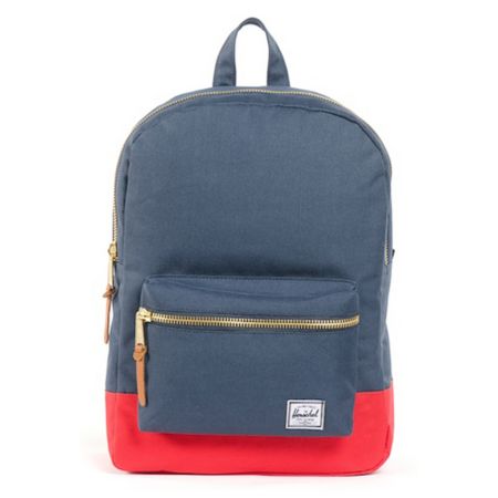 Herschel Supply Navy & Red Mid-Volume Settlement Backpack
