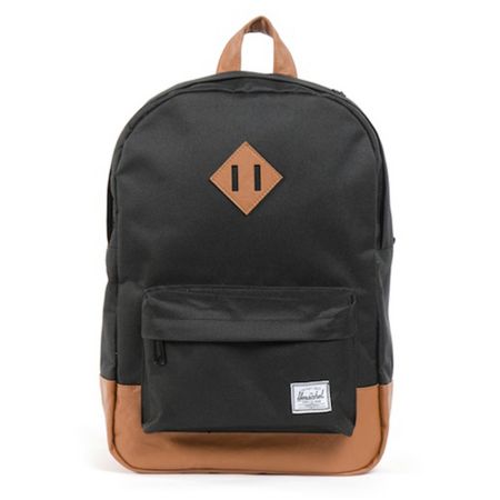 Herschel Supply Heritage Medium Black Backpack