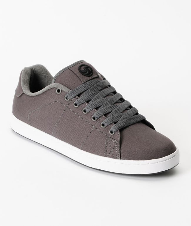 DVS Gavin 2 Grey Canvas Skate Shoe