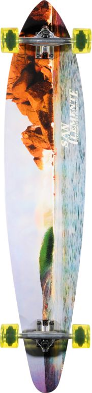 San Clemente Perfecto 46 Pin Tail Longboard Complete
