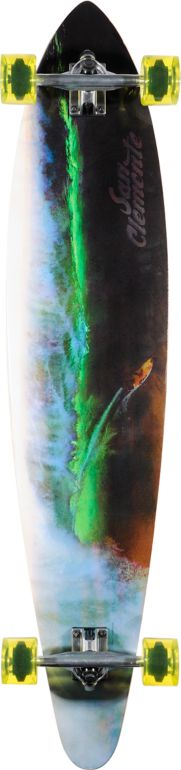San Clemente Green Room 46 Pin Tail Longboard Complete