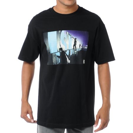 The Seventh Letter Nightlife Black Tee Shirt 