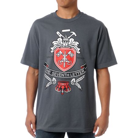 The Seventh Letter Royalty Charcoal Tee Shirt