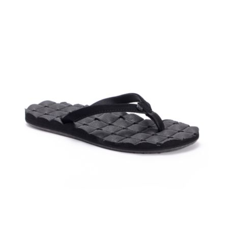 Volcom Girls Recliner Black Sandals