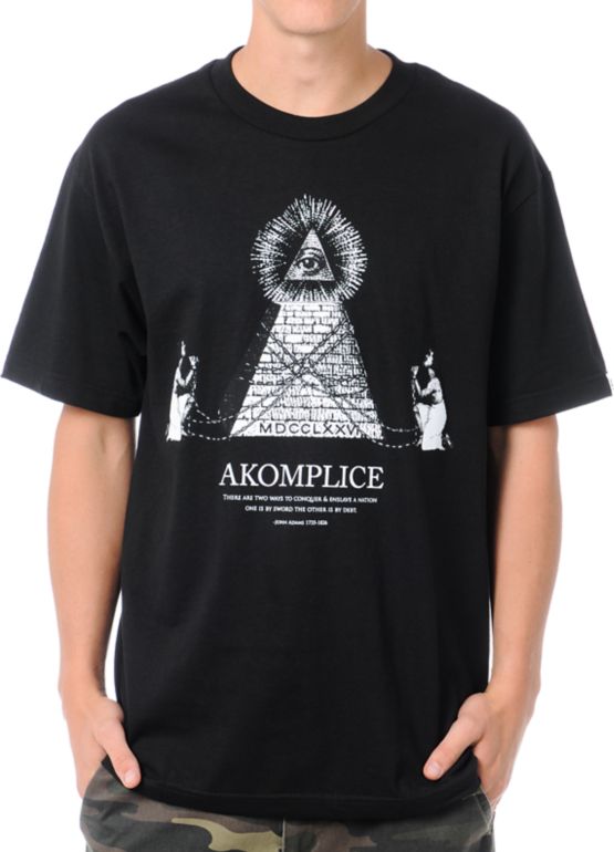Akomplice Money Black Tee Shirt