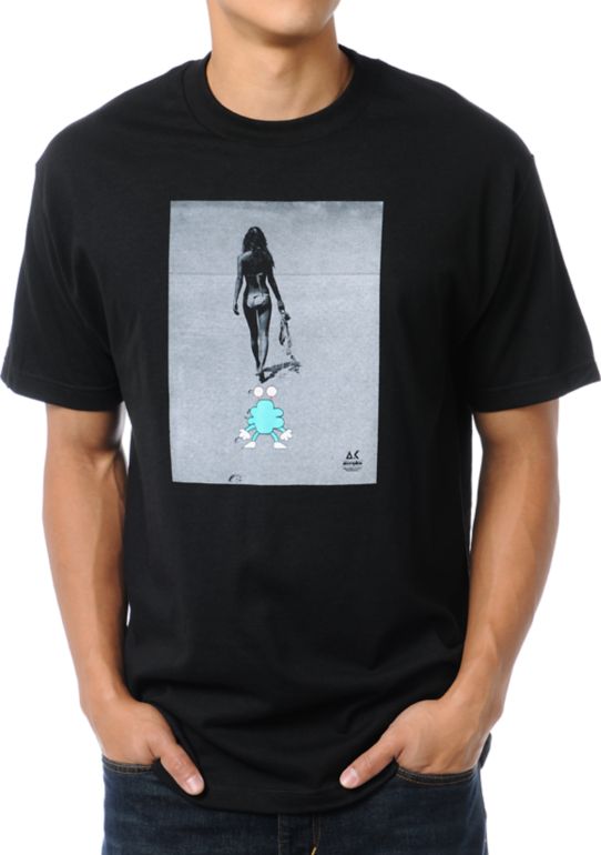 Akomplice Bowzzoga Black Tee Shirt