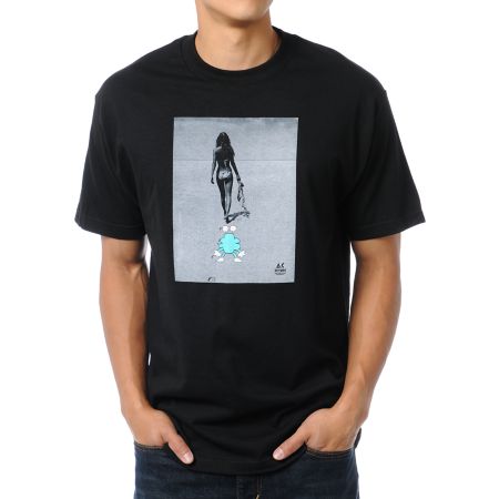 Akomplice Bowzzoga Black Tee Shirt