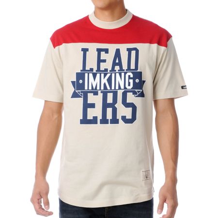 IMKing Charger Paneled Oatmeal Tee Shirt