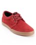 Dekline River Burgundy & Gum Suede Shoe