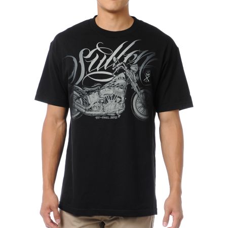 Sullen Pan Head Black Tee Shirt