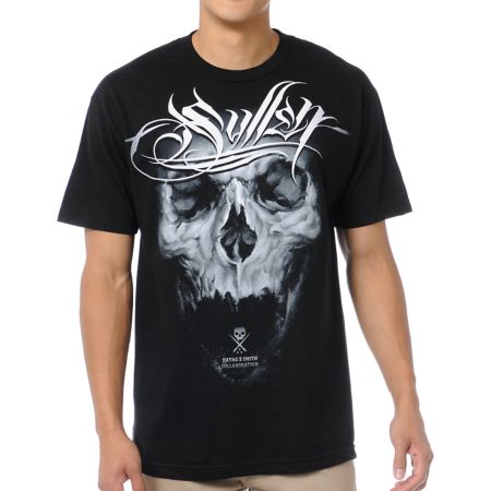 Sullen Simon x Smith Collaboration Black Tee Shirt
