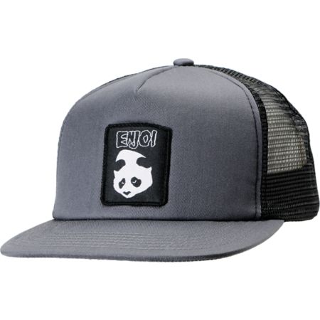Enjoi It Fits Charcoal Trucker Hat